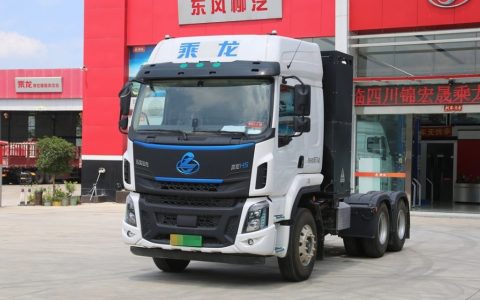 Запуск тягача Chenglong H5 с большим аккумулятором на 600 кВт⋅ч