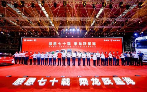 Торжественное мероприятие в честь 70-летия Dongfeng Liuzhou Motor и презентация новых моделей в рамках проекта “Dragon Travel Project” успешно состоялось.
