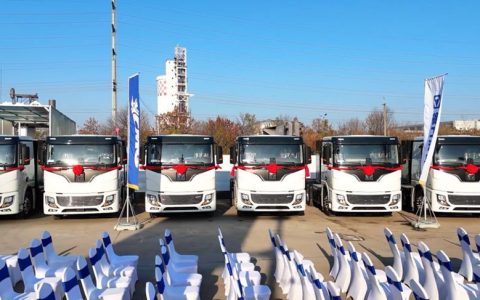 100 единиц заказа! Новая партия машин от XCMG New Energy, пионера в области “нулевого углерода”, отправляется в путь!