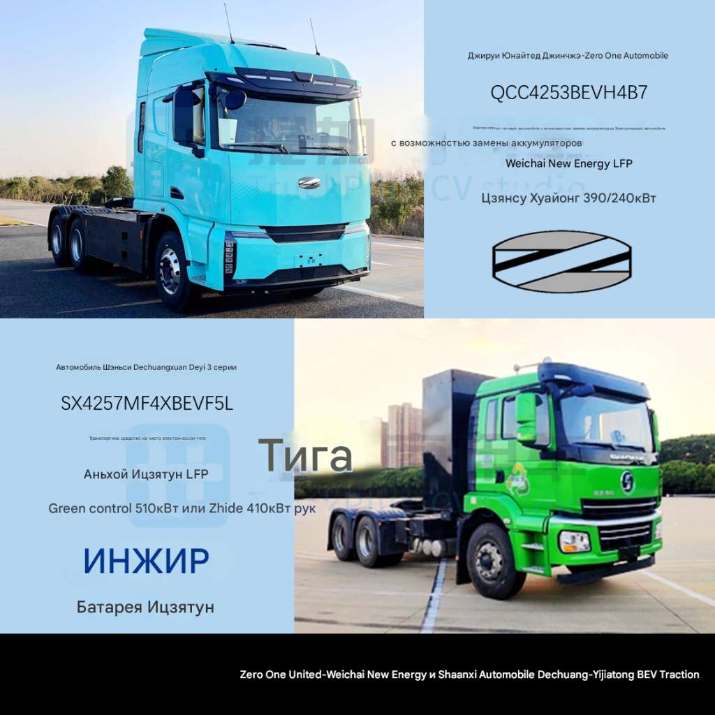 Кабина с длинным капотом тягача Chenglong T5 получила небольшие обновления, а также представлен новый совместный грузовик Fengyun. Обзор новинок в 390-й партии тяжелых грузовиков категории N, опубликованных Министерством промышленности и информационных технологий