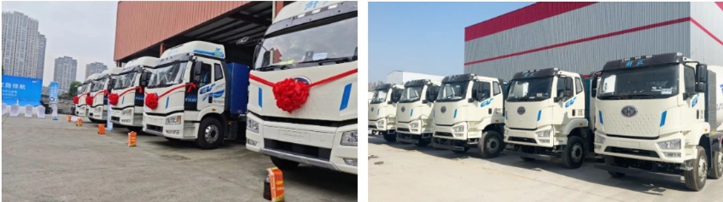 FAW Jiefang New Energy Heavy Trucks заняли первое место по доле рынка в ноябре.