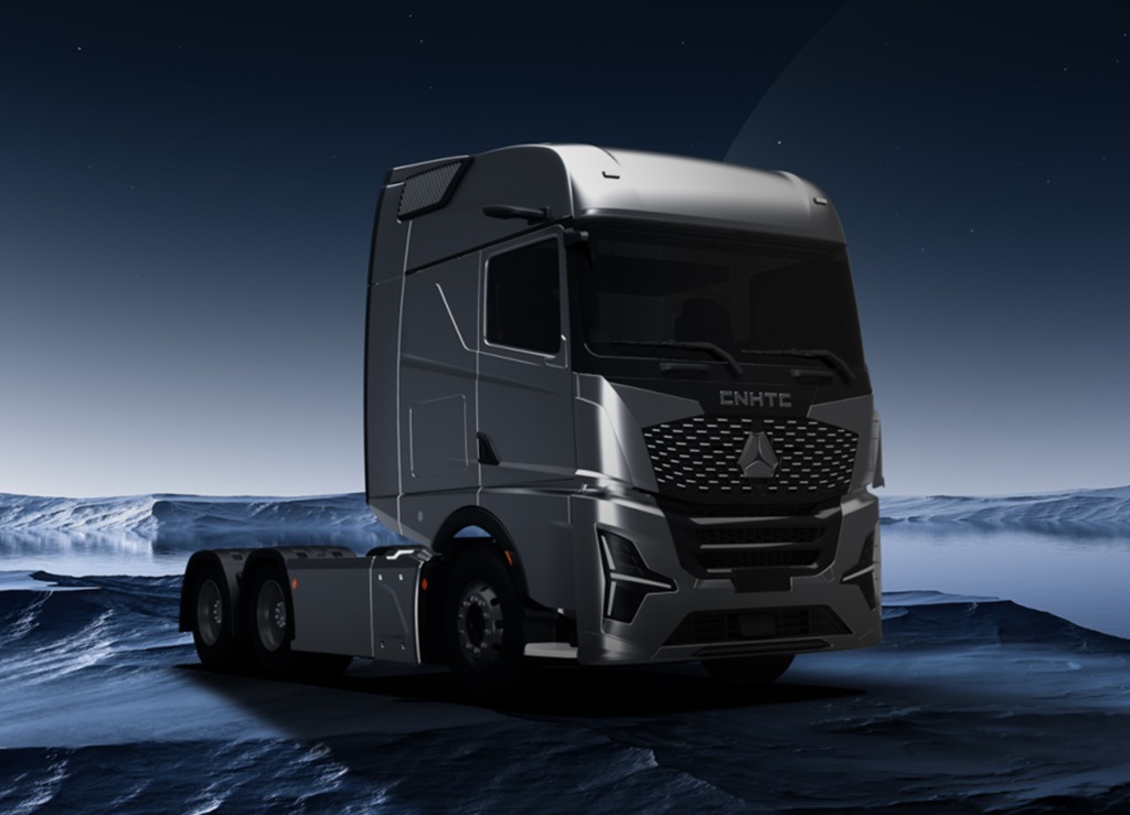 Новая генерация тягача от China National Heavy Duty Truck: универсальный интеллектуальный тяжелый грузовик, стремящийся к мечте, создающий мобильный дом мечты.