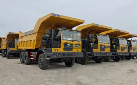 XCMG XG90 горный самосвал отправлен партиями в Казахстан.