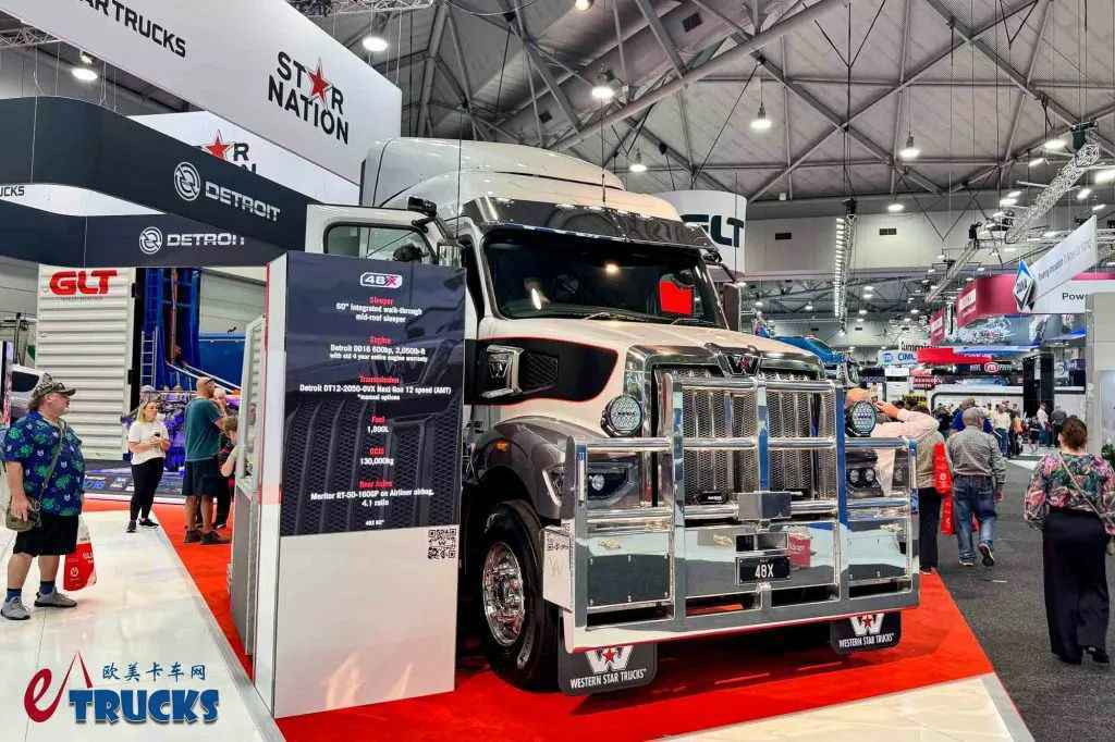 ​​Ведем вас по Брисбенскому автосалону 2025: Европейские грузовики – новый Tatra Phoenix и двухместная кабина IVECO​​