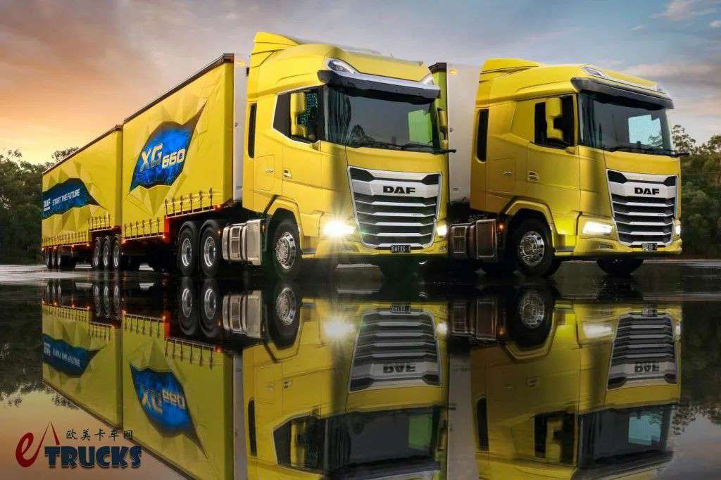 ​​660 лошадиных сил! DAF XG+660 с двигателем Cummins – новый гигант австралийских дорог​​