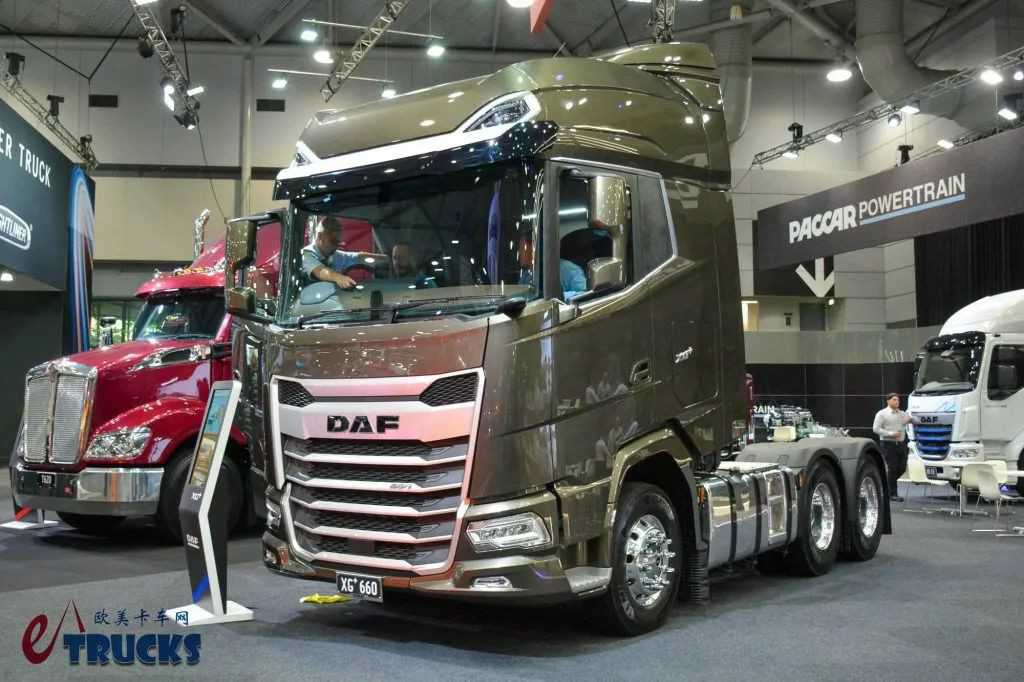 ​​660 лошадиных сил мощной тяги: DAF XG+ для Австралии дебютировал на Brisbane Truck Show, другие конфигурации тоже отличаются?​​
