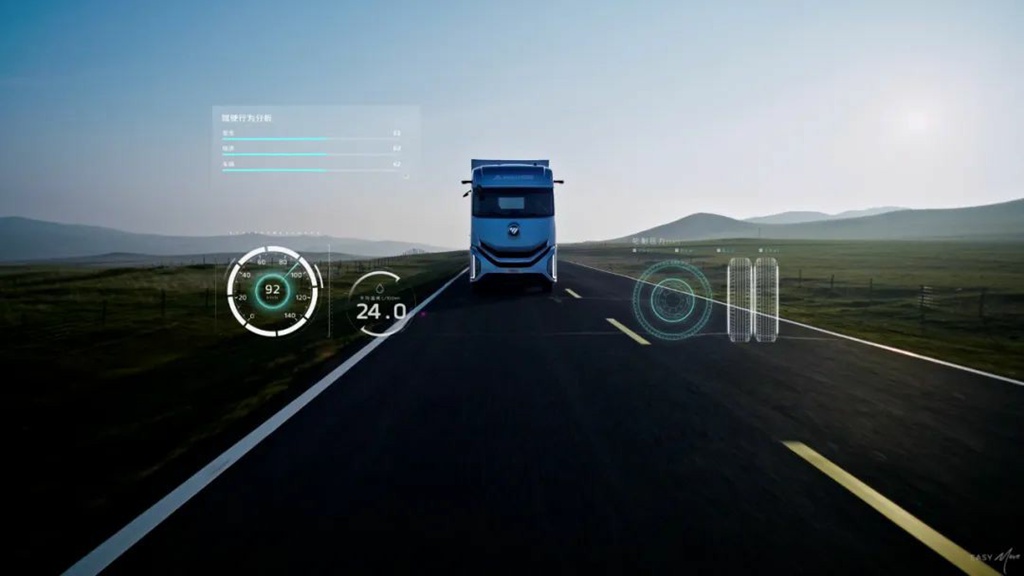 ​​Foton Auman Galaxy: Новый лидер рынка грузовиков в Цзянсу!​​