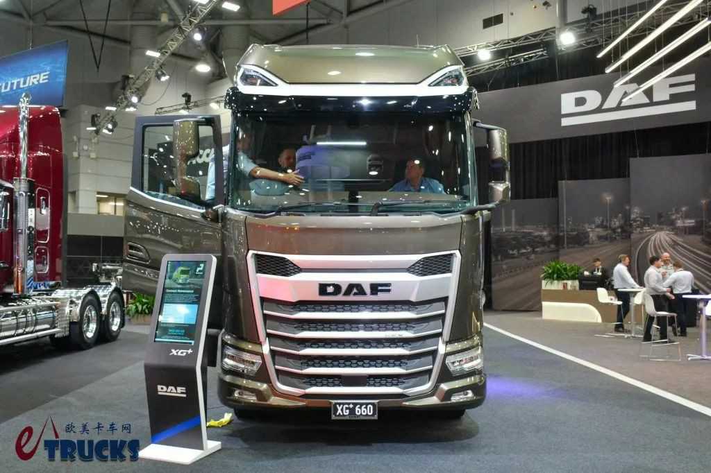 ​​660 лошадиных сил мощной тяги: DAF XG+ для Австралии дебютировал на Brisbane Truck Show, другие конфигурации тоже отличаются?​​