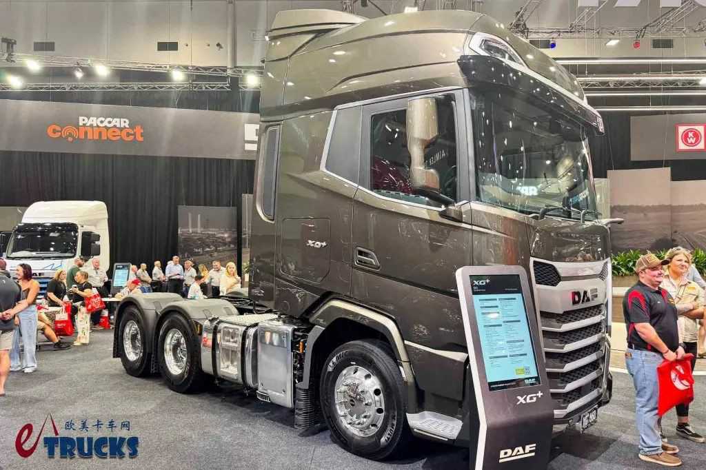 ​​660 лошадиных сил мощной тяги: DAF XG+ для Австралии дебютировал на Brisbane Truck Show, другие конфигурации тоже отличаются?​​