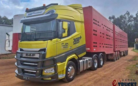 ​​660 лошадиных сил! DAF XG+660 с двигателем Cummins – новый гигант австралийских дорог​​