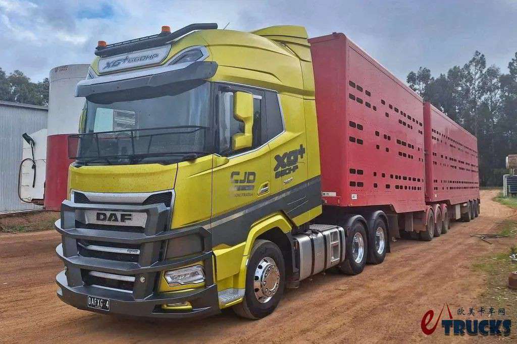 ​​660 лошадиных сил! DAF XG+660 с двигателем Cummins – новый гигант австралийских дорог​​