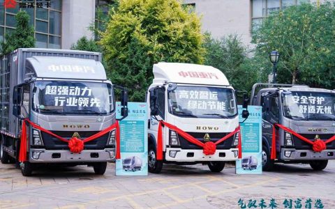 ​​Торжественная церемония презентации газобаллонных (CNG) легких грузовиков SINOTRUCK HOWO успешно прошла в Синьцзяне​​