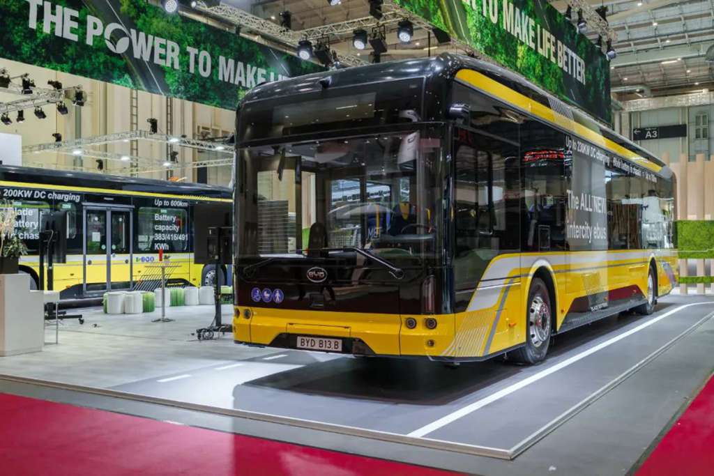 ​​BYD дебютировала на Всемирном саммите общественного транспорта UITP 2025 в Германии, ускоряя электрификацию автобусов в Европе​​