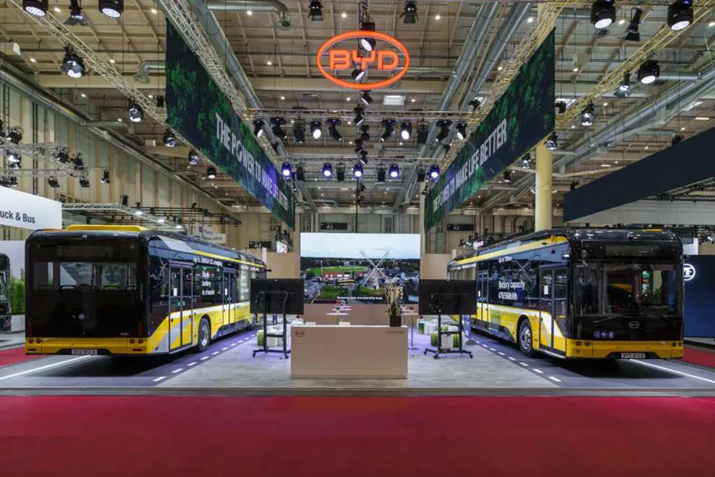 ​​BYD дебютировала на Всемирном саммите общественного транспорта UITP 2025 в Германии, ускоряя электрификацию автобусов в Европе​​