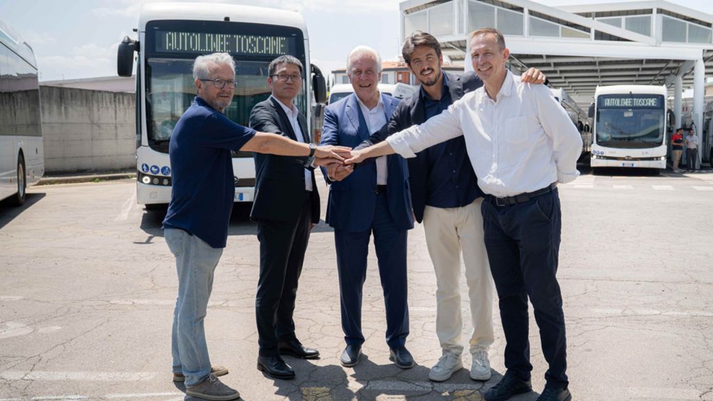 ​​BYD успешно поставил электробусы во Флоренцию (Италия)​​