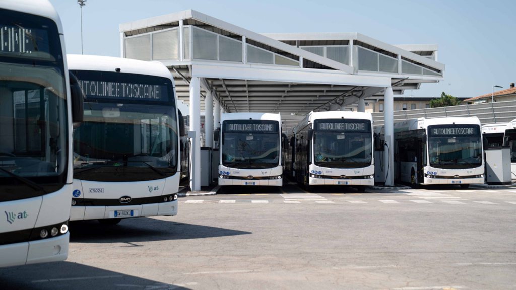 ​​BYD успешно поставил электробусы во Флоренцию (Италия)​​
