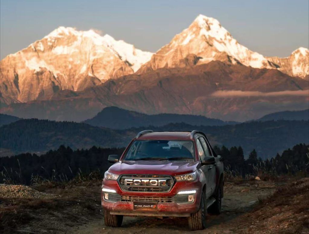 FOTON TUNLAND G7: Покорение восьми высокогорных препятствий Непала за 23 дня, создание легенды бездорожья