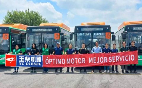 Доля превысила 60%! Yuchai поставила ещё одну партию газовых двигателей в Мексику
