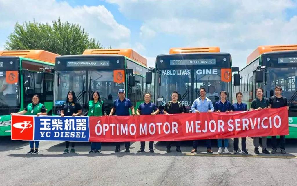 Доля превысила 60%! Yuchai поставила ещё одну партию газовых двигателей в Мексику