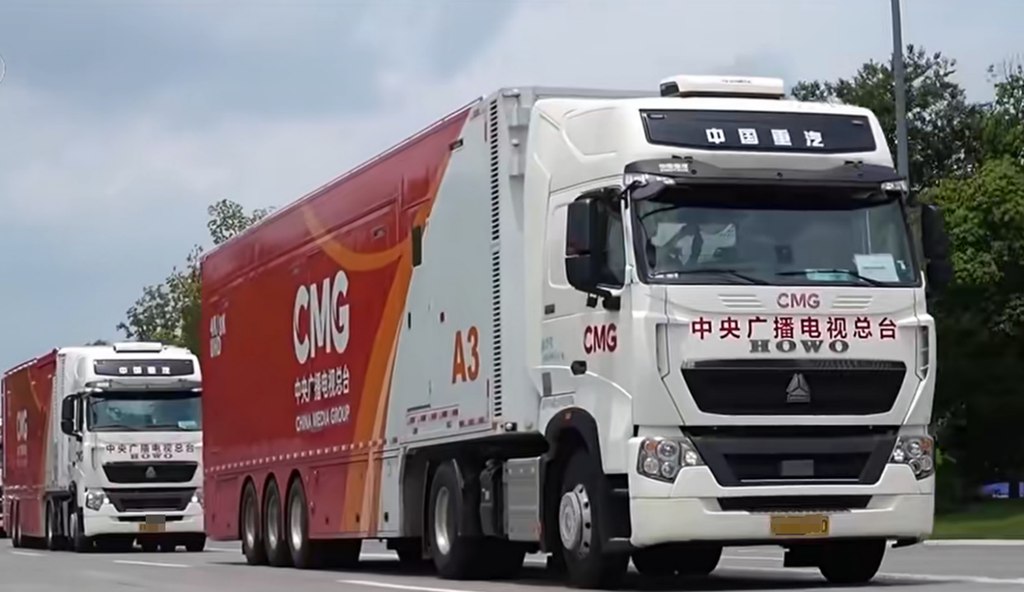 От стадиона до мировой арены: трансляционный автомобиль Sinotruk HOWO TH7 обеспечивает показ лучших моментов Всемирных игр!