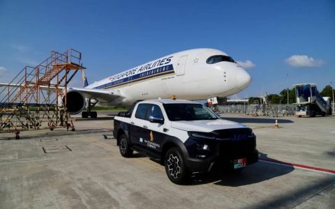Электрический пикап JAC HunTu EV успешно поставлен в Сингапур