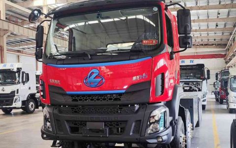 Двигатель и грузоподъемность – два стандарта! Chenglong H5 8X4 электрический самосвал определяет новые правила городской транспортировки