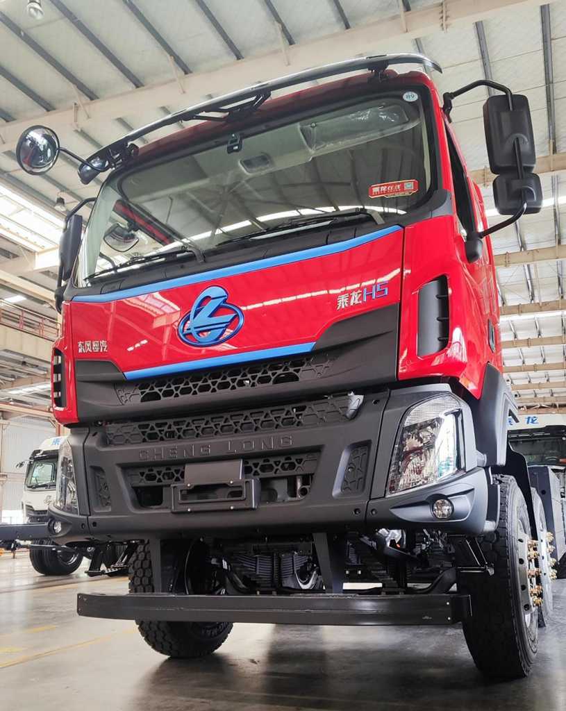 Двигатель и грузоподъемность – два стандарта! Chenglong H5 8X4 электрический самосвал определяет новые правила городской транспортировки