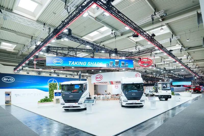 BYD представляет полную линейку грузовиков на IAA 2026 в Германии с комплексными энергетическими решениями