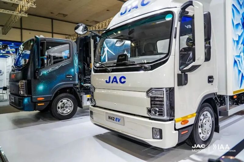 JAC Group на выставке IAA в Ганновере: четыре модели новой энергетики демонстрируют силу зелёной логистики