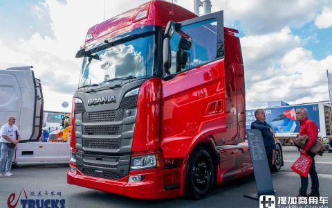 IAA 2026: кабина удлинена на 80 см, V8 на 770 л.с. — детальный обзор тягача Scania LongLine