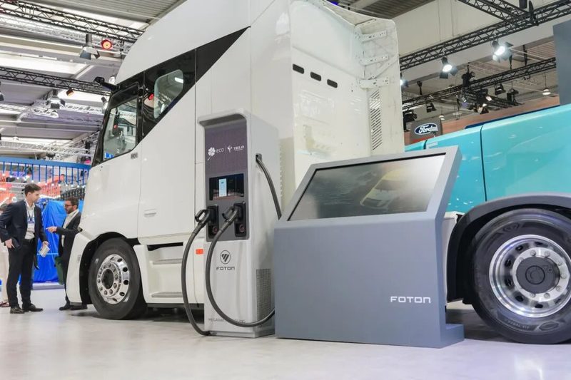 Эра мегаваттной сверхбыстрой зарядки: Foton официально представляет CAVAN BEACON в Ганновере