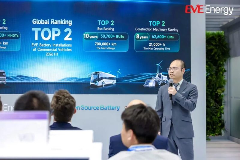 EVE Energy представляет открытую батарею AI Battery на IAA 2026
