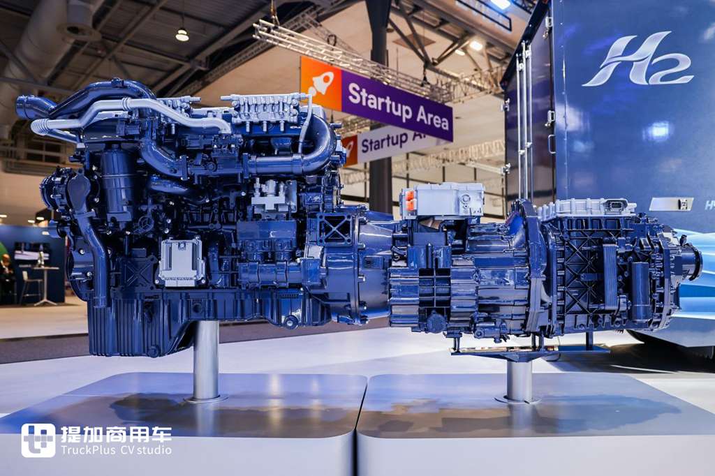 Три машины, три стекла, одна система и одна платформа: Dongfeng показала в Ганновере «полный комплект» водородных коммерческих автомобилей